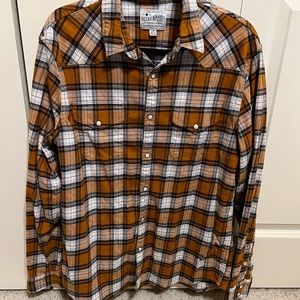 Lucky Brand Plaid Button-Down